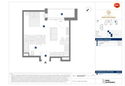 Mieszkanie w inwestycji: Apartamenty Park Matecznego Etap 1