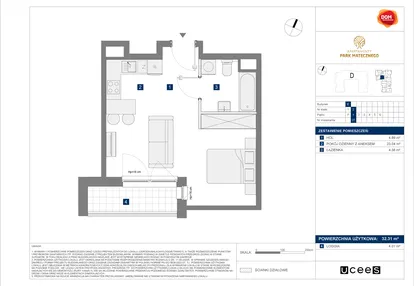 Mieszkanie w inwestycji: Apartamenty Park Matecznego Etap 1
