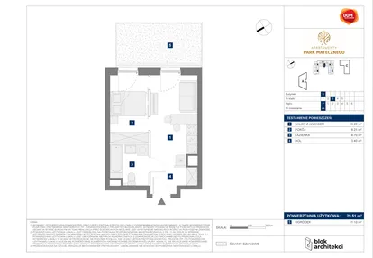 Mieszkanie w inwestycji: Apartamenty Park Matecznego Etap 1