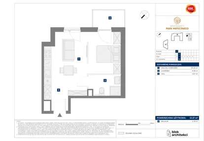 Mieszkanie w inwestycji: Apartamenty Park Matecznego Etap 1