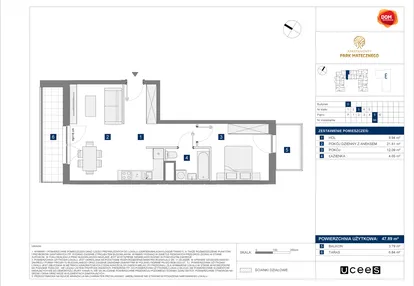Mieszkanie w inwestycji: Apartamenty Park Matecznego Etap 1