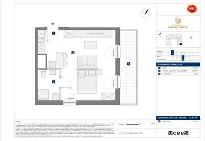 Mieszkanie w inwestycji: Apartamenty Park Matecznego Etap 1