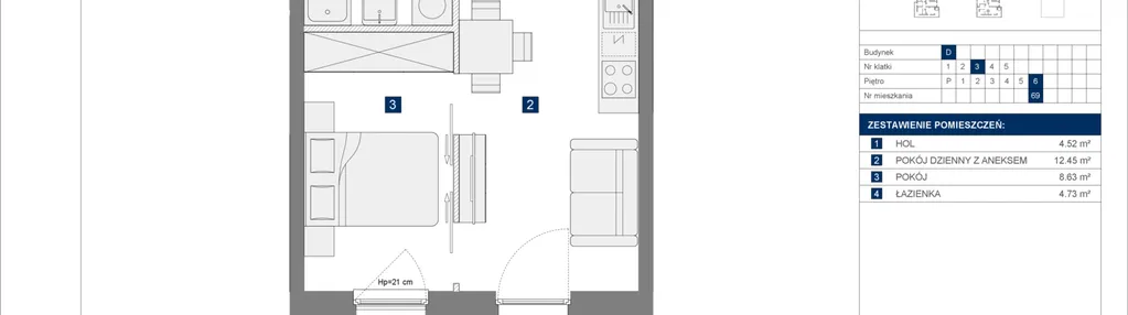 Mieszkanie w inwestycji: Apartamenty Park Matecznego Etap 1