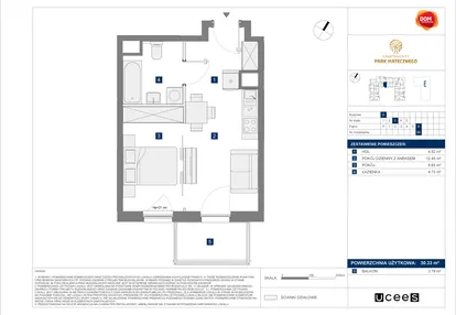 Mieszkanie w inwestycji: Apartamenty Park Matecznego Etap 1