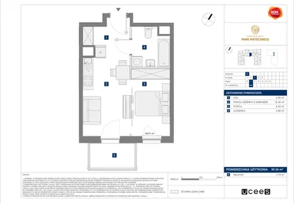 Mieszkanie w inwestycji: Apartamenty Park Matecznego Etap 1
