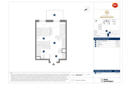 Mieszkanie w inwestycji: Apartamenty Park Matecznego Etap 1