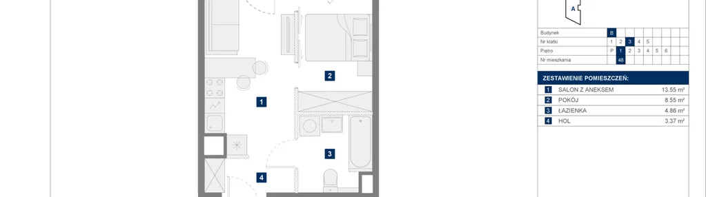 Mieszkanie w inwestycji: Apartamenty Park Matecznego Etap 1