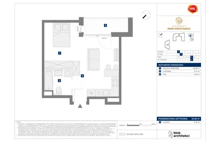 Mieszkanie w inwestycji: Apartamenty Park Matecznego Etap 1
