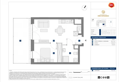 Mieszkanie w inwestycji: Apartamenty Park Matecznego Etap 1