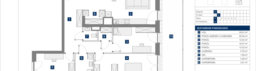 Mieszkanie w inwestycji: Apartamenty Park Matecznego Etap 1
