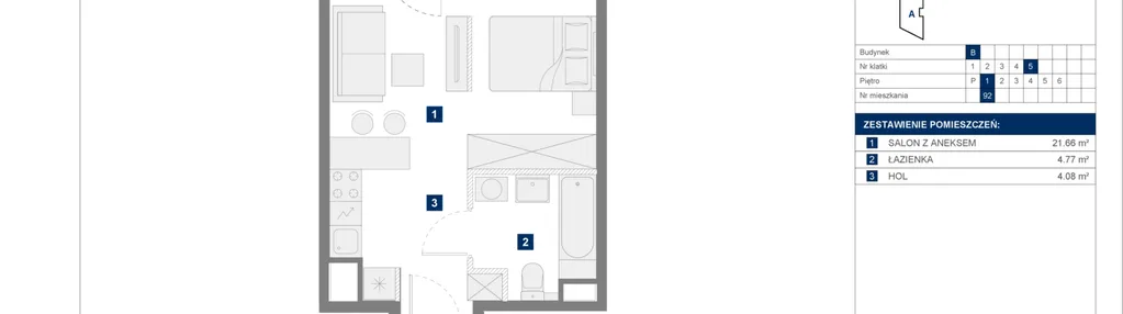 Mieszkanie w inwestycji: Apartamenty Park Matecznego Etap 1