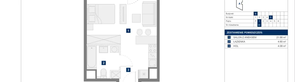 Mieszkanie w inwestycji: Apartamenty Park Matecznego Etap 1