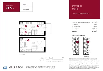 Mieszkanie w inwestycji: Murapol Helio