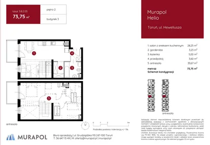 Mieszkanie w inwestycji: Murapol Helio