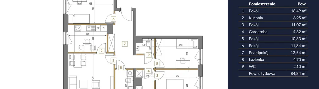 Mieszkanie w inwestycji: Warszawska 222