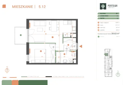 Mieszkanie w inwestycji: Casa Feliz Portowa