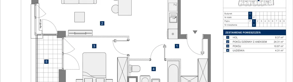 Mieszkanie w inwestycji: 29. Aleja etap 2