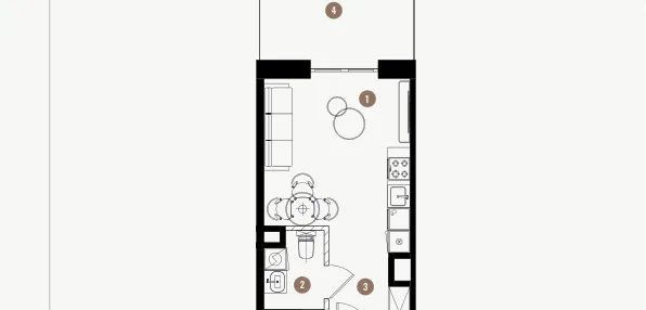 Mieszkanie w inwestycji: WIMA APARTMENTS