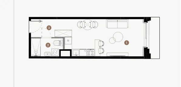 Mieszkanie w inwestycji: WIMA APARTMENTS