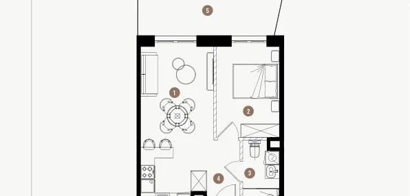 Mieszkanie w inwestycji: WIMA APARTMENTS