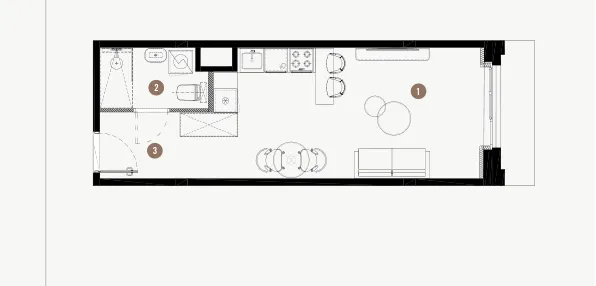 Mieszkanie w inwestycji: WIMA APARTMENTS