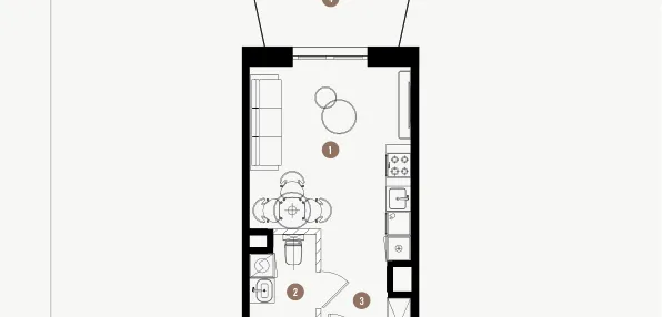 Mieszkanie w inwestycji: WIMA APARTMENTS