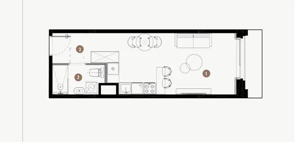 Mieszkanie w inwestycji: WIMA APARTMENTS