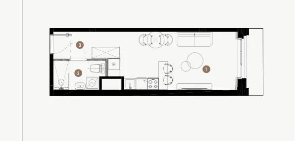 Mieszkanie w inwestycji: WIMA APARTMENTS