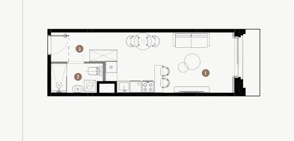 Mieszkanie w inwestycji: WIMA APARTMENTS