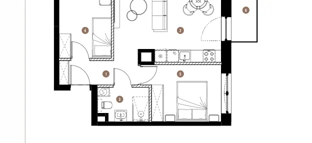 Mieszkanie w inwestycji: Katowicka Residence