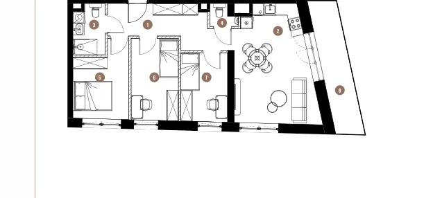 Mieszkanie w inwestycji: Katowicka Residence