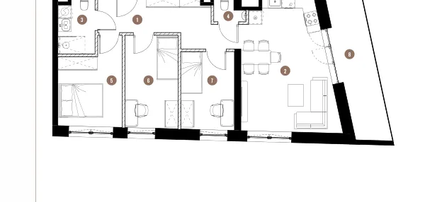 Mieszkanie w inwestycji: Katowicka Residence