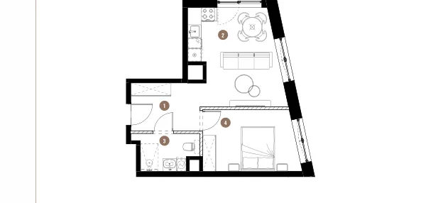 Mieszkanie w inwestycji: Katowicka Residence