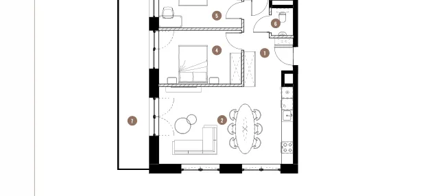 Mieszkanie w inwestycji: Katowicka Residence