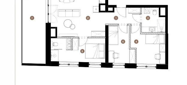 Mieszkanie w inwestycji: Katowicka Residence