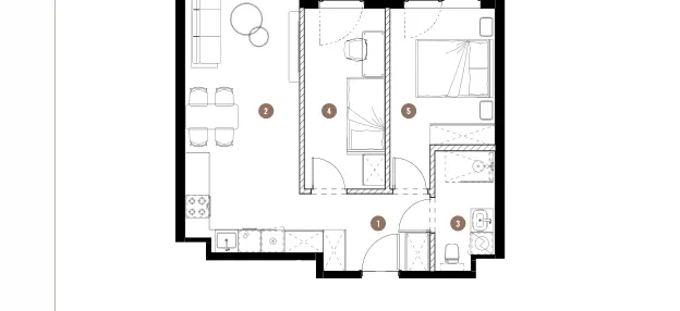 Mieszkanie w inwestycji: Katowicka Residence
