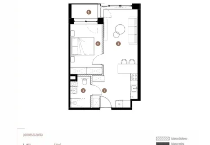 Mieszkanie w inwestycji: Katowicka Residence