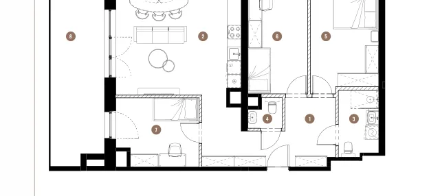 Mieszkanie w inwestycji: Katowicka Residence