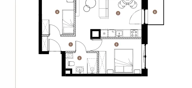 Mieszkanie w inwestycji: Katowicka Residence