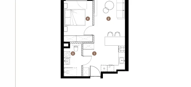 Mieszkanie w inwestycji: Katowicka Residence