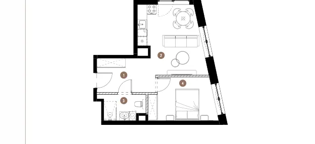 Mieszkanie w inwestycji: Katowicka Residence