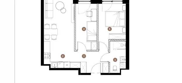Mieszkanie w inwestycji: Katowicka Residence