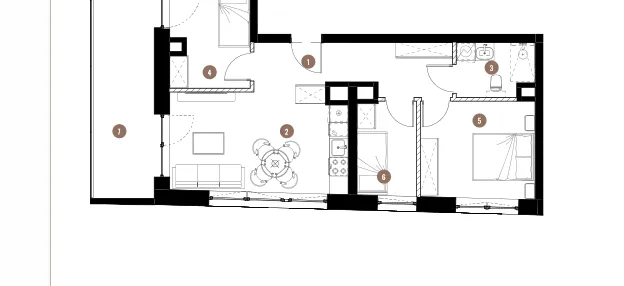 Mieszkanie w inwestycji: Katowicka Residence