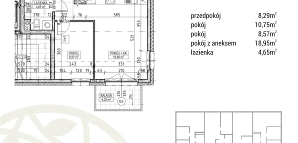 Mieszkanie w inwestycji: Zakątek Flora