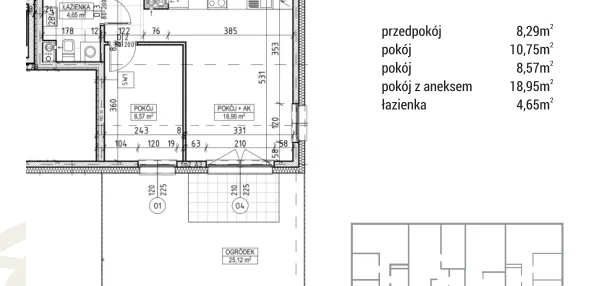 Mieszkanie w inwestycji: Zakątek Flora