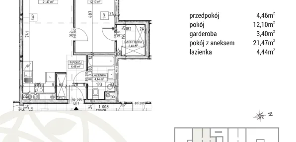 Mieszkanie w inwestycji: Zakątek Flora