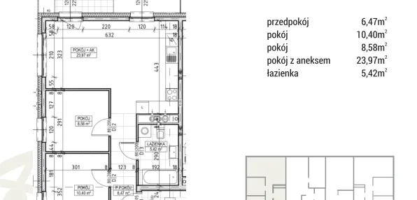 Mieszkanie w inwestycji: Zakątek Flora
