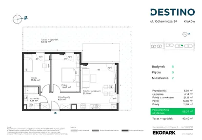Mieszkanie w inwestycji: Destino