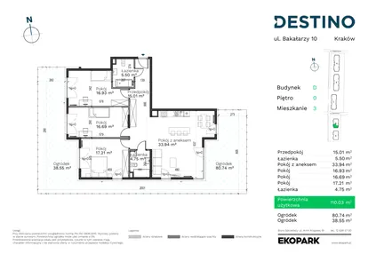 Mieszkanie w inwestycji: Destino