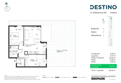 Mieszkanie w inwestycji: Destino